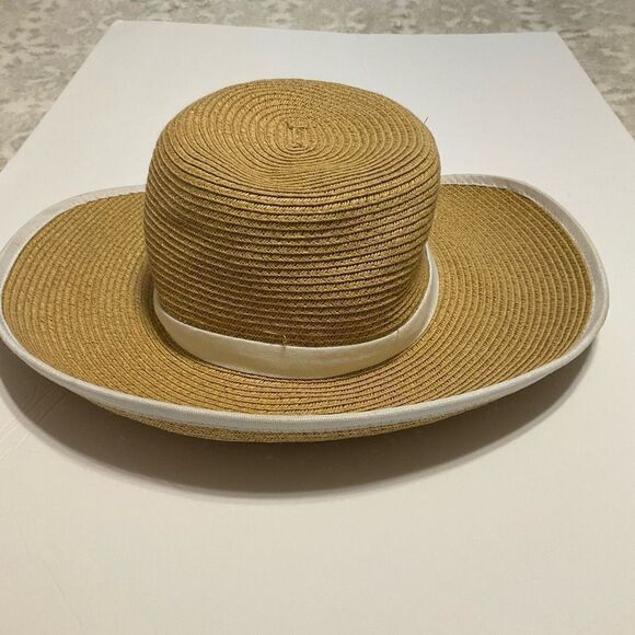 Cappelli Straworld Sunhat! Raffia! Sunscreen CapeCod. Resort Wear Vaca!One size - Picture 3 of 11